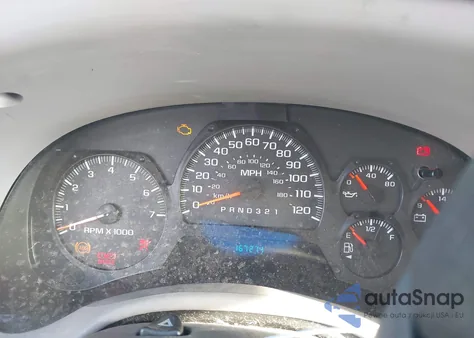 2006 Chevrolet Trailblazer Ls из США, поврежденный, VIN 1GNDT13S462193253